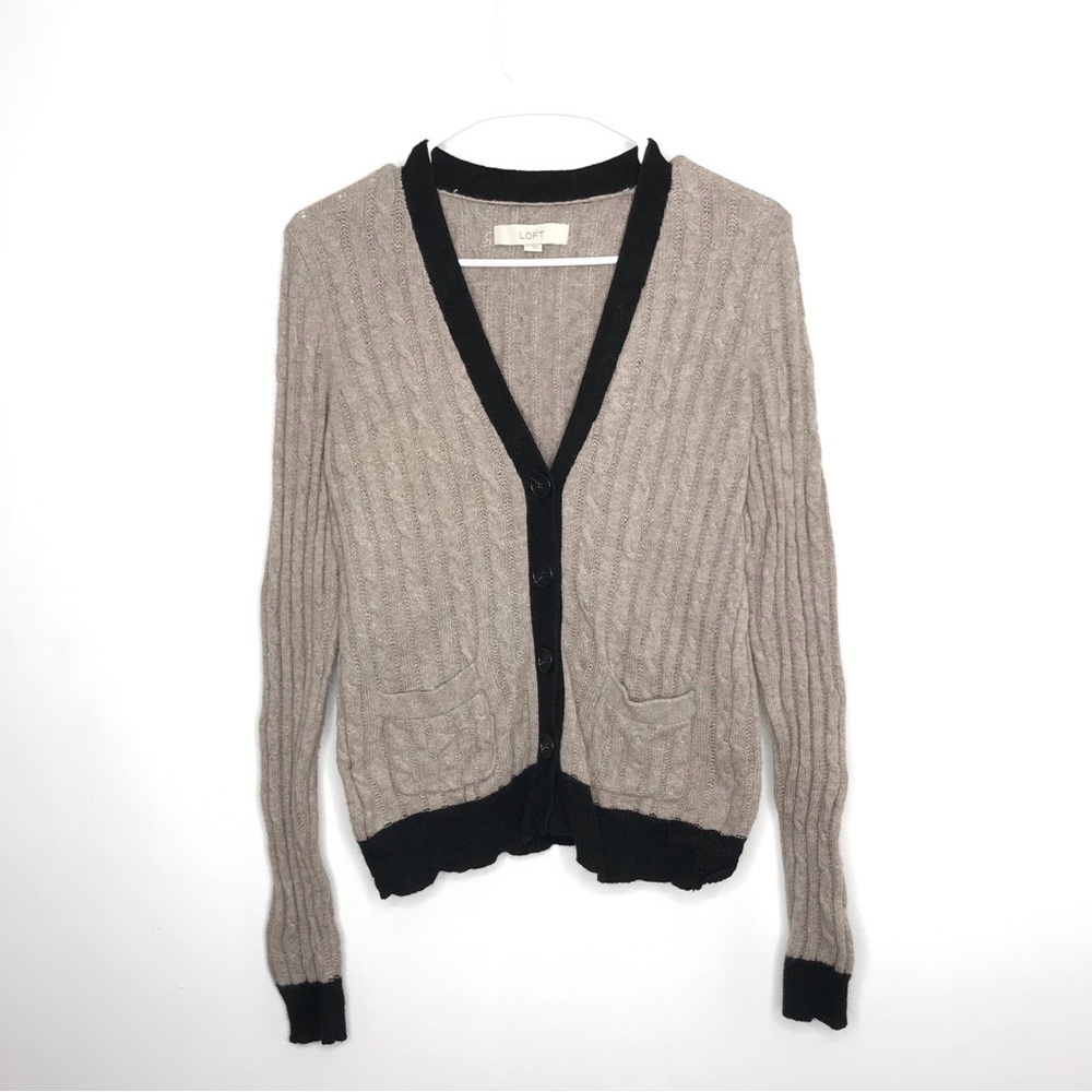 Ann Taylor Loft Wool Blend Cardigan